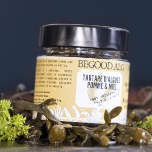 Tartare d'algues pomme et miel